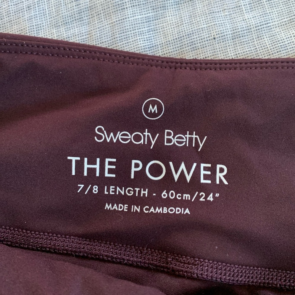 Sweaty Betty Power Legging 7/8 length